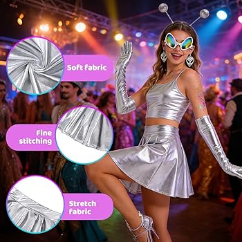 Lunettes Alien Vertes - Accessoire de Fête Intergalactique