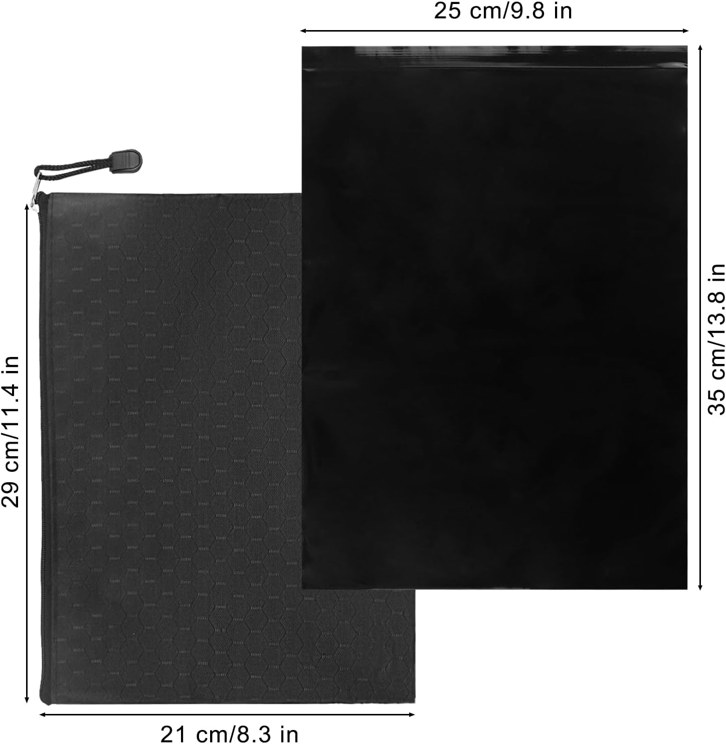 Adult Diaper Disposal Bags Pack of 100,Black Disposable Bag 9.84x13.78inches Zip Seal Opaque Incontinence Pad Disposal Bags for Adult Diapers,Incontinence Underwear (with Storage Bag)