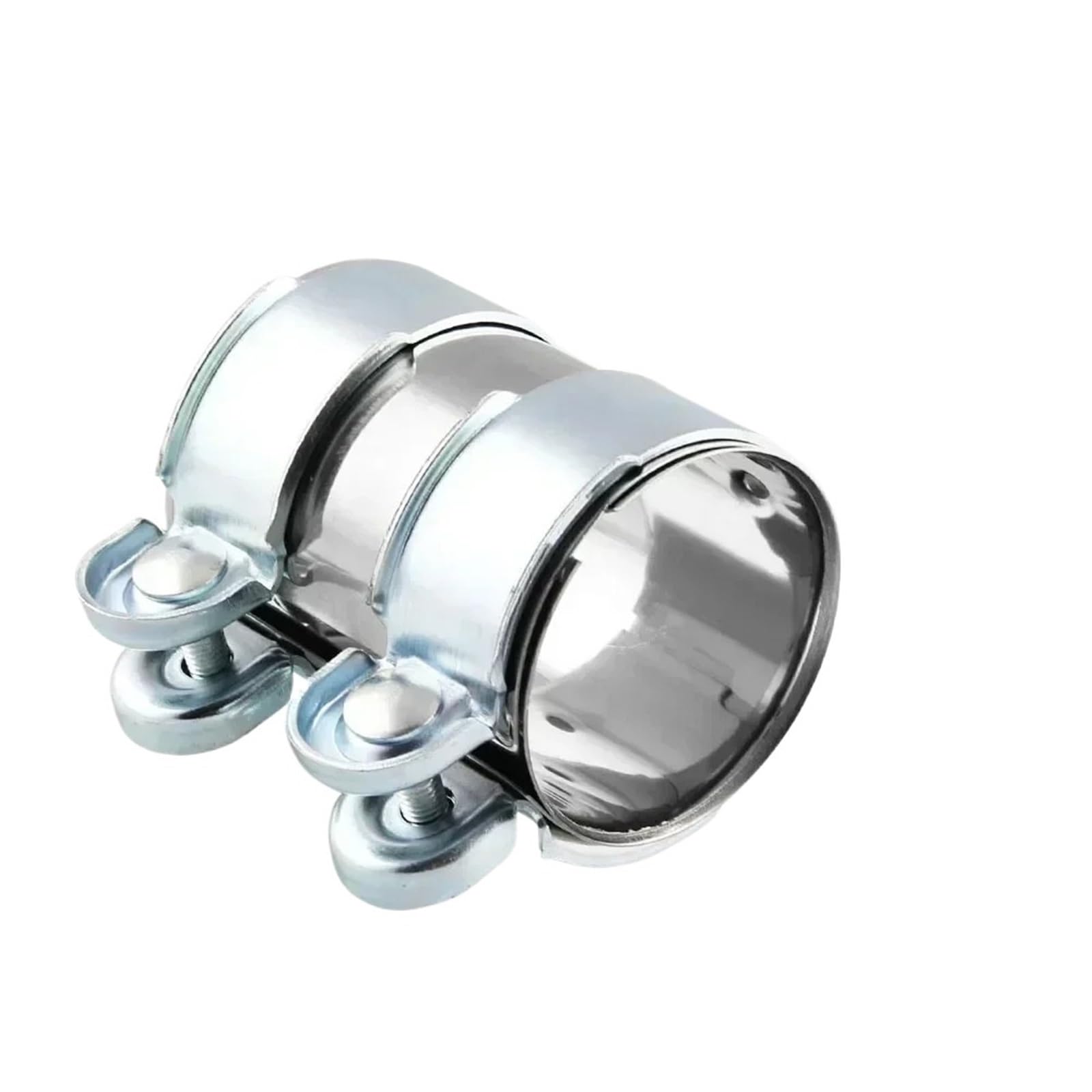Edelstahl-Schlauchschellen, Auspuffrohrschelle, V-Band-Klemme, Edelstahl, for Motorrad, Auto, mehrere Größen(2.5inch)