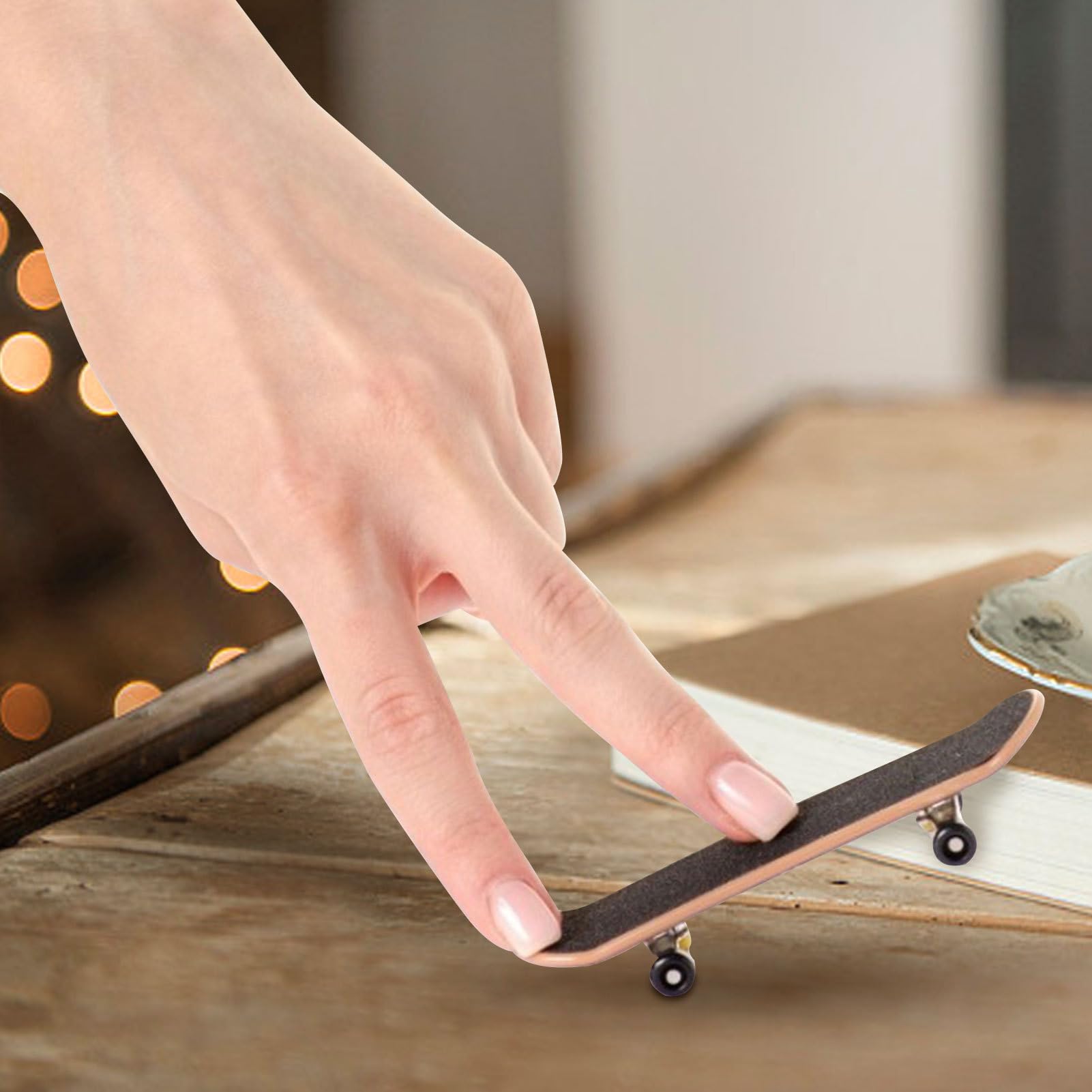 Kit Skate Park – Juego de rampas de tecla, 13 Piezas de patinetas y