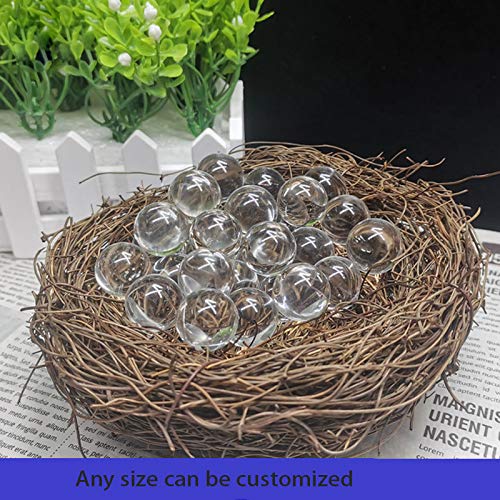 10 PCS Clear Crystal Ball, Photography Accessory and Photo Props Decoration, K9 Glass Crystal Decorative Ball