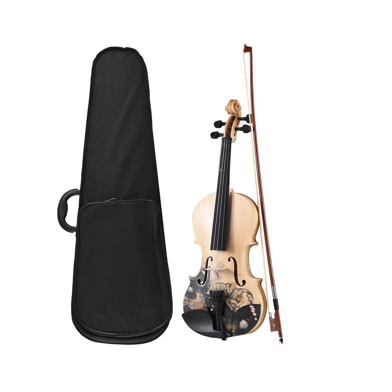 Violine 4/4 Akustik-Violine Lindenholz-Oberseite, 1/2-Violine(4-4 Violin)