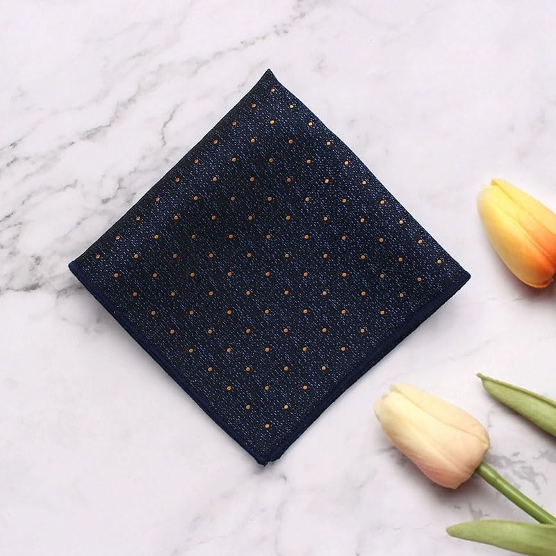 Men's Suit Pocket Square Small Square Handkerchief for Wedding Banquets