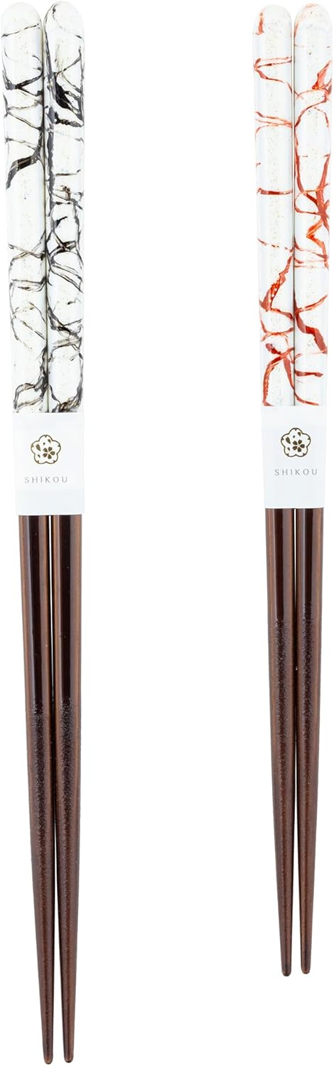 GA-K09 Fishing Fire Pair with Chopsticks Rest 9.1 inches (23 cm) / 8.3 inches (21 cm)