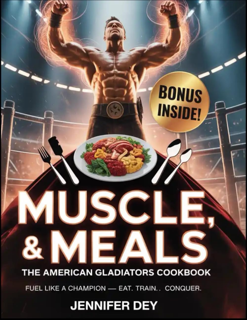 Muscle, Might & Meals: The American Gladiators Cookbook: Fuel Like a Champion — Eat. Train. Conquer.