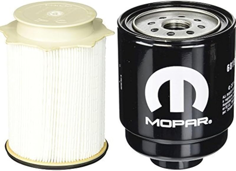 Kit de filtro de combustível e separador de água MOPAR para Dodge Ram 6.7 Diesel – 1 conjunto