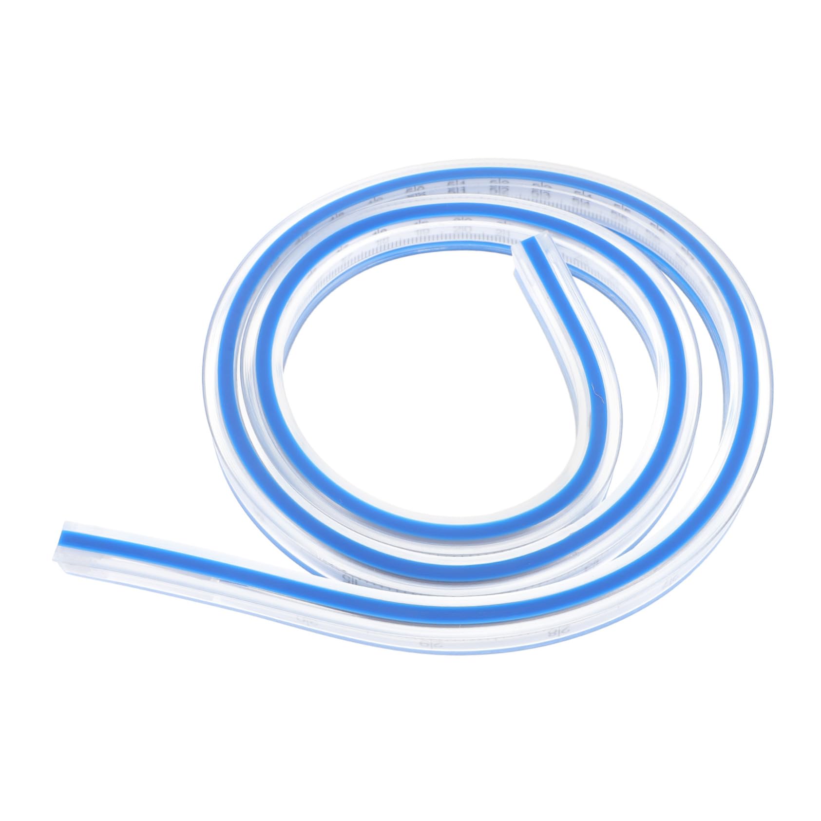 5 Pièces Règle Flexible Curve pour Couture et Design Technique Outil Polyvalent pour Courbes Complexes et Grands Dessins Règle Souple Serpent pour Patron et