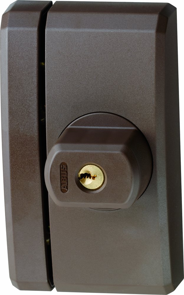 Abus Fts96 Al0145 Serratura con Blocco, Blocco per Finestre con Doppio Chiavistello a Incastro, Chiusura con Chiave, Livello di Sicurezza: 10, 31746, Marrone