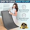 ComfiLife Anti Fatigue Floor Mat – 3/4 Inch Thick Kitchen Mats for Floor, Standing Desk Mat, Kitchen Rug – Comfort at Home, Office – Durable – Stain Resistant – Non-Slip Bottom (20" x 32", Charcoal) #4