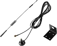 Vista 4 de Antena de base magnética celular de 9dBi para exteriores de alto alcance 4G LTE compatible con Spypoint Link Micro EVO Solar Hunting Wildlife Game