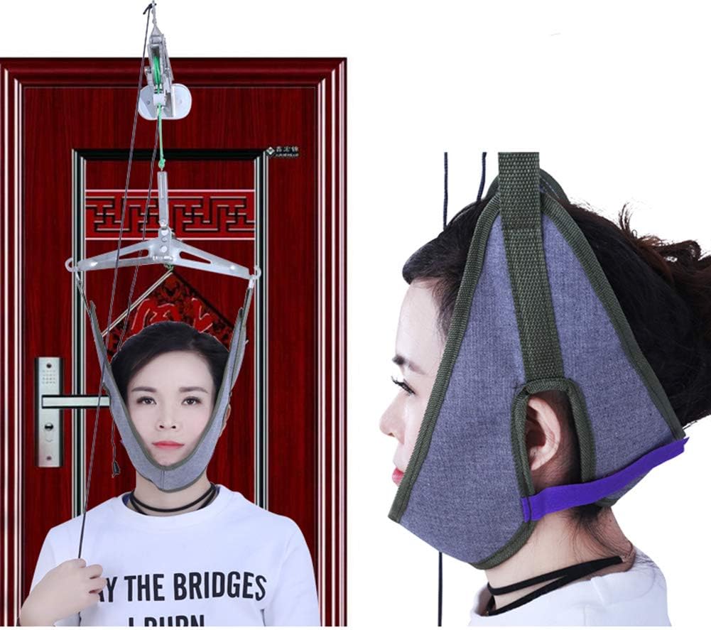 Door Hanging Cervical Traction Frame Hanging Neck Traction Home Cervical Spondylosis Treatment Tensioner Neck Pain