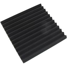 Sounds Absorbing Foams Mats Panel Periodic Grooves Structure Sounds Absorbing Foams for Studio Record and Home Acoustics Mats