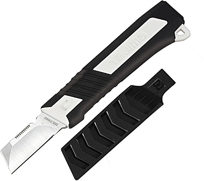 タジマ Tajima タタックナイフショート 電工ナイフ Dk Tn60 Diy 工具 ガーデン Amazon
