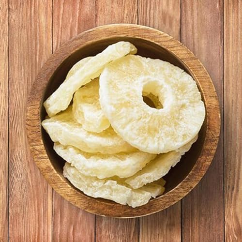 Miniatura 2 de Naturlee - Anillos de piña seca de 24 onzas, sulfurados, llenos de energía a base de plantas