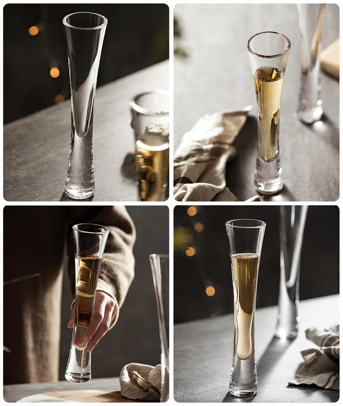 Elegant Champagne Glasses - Set of 2 -5