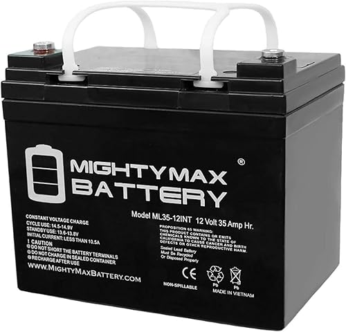 Miniatura 8 de Mighty Max Battery Batería de repuesto 12V 35AH INT para equipo Ingersol 3012-2 paquete