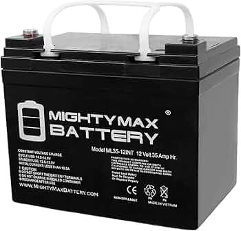 Amazon.com: Mighty Max Battery 12V 35AH INT Replacement Battery