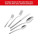ZWILLING Loft 20 Piece Flatware Set for 4 Polished