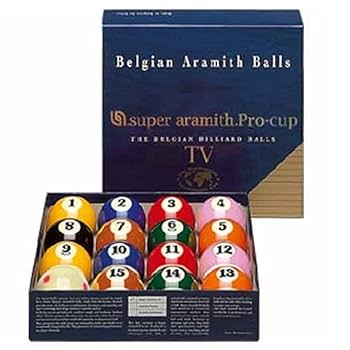 Amazon.co.jp: Super Aramith Tv Pro-Cup Pool Ball Set : おもちゃ