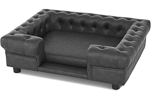 Luxurious Tail-to-Nose Pet Sofa for Small Breeds