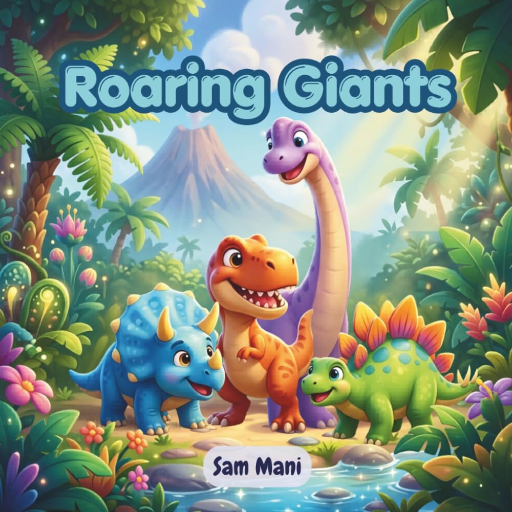 Roaring Giants: A fun dinosaur adventure for curious little explorers