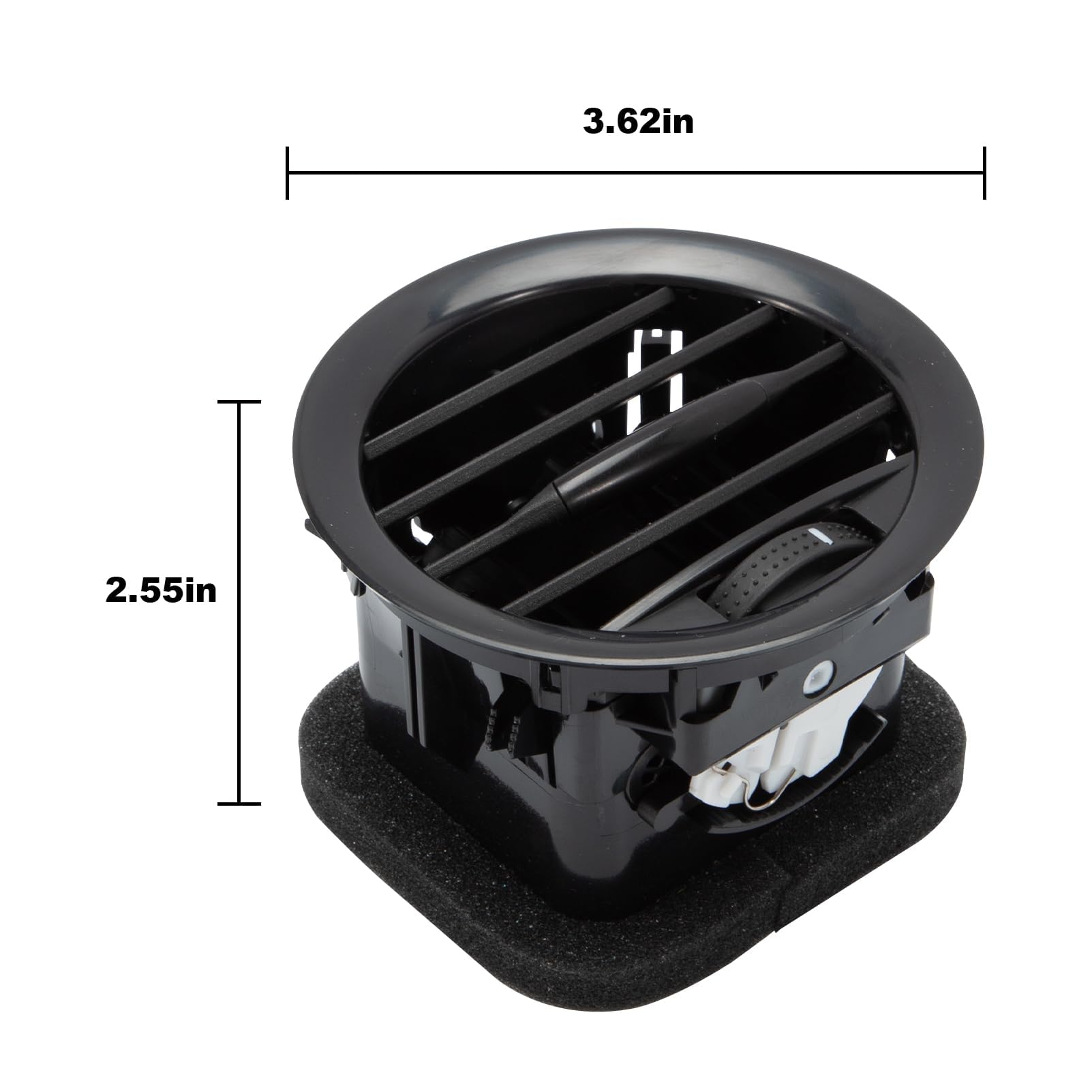 2pacs 13417363 Bocchette aria Copertura di sfiato dell'aria condizionata per Opel Adam 2013-, Corsa D 07-15 bocchetta ventilazione griglia ventilazione 13180765 13180868