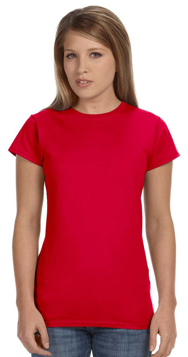 Gildan Mens Ultra Cotton Short Sleeve T-Shirt (2XL) (Red)
