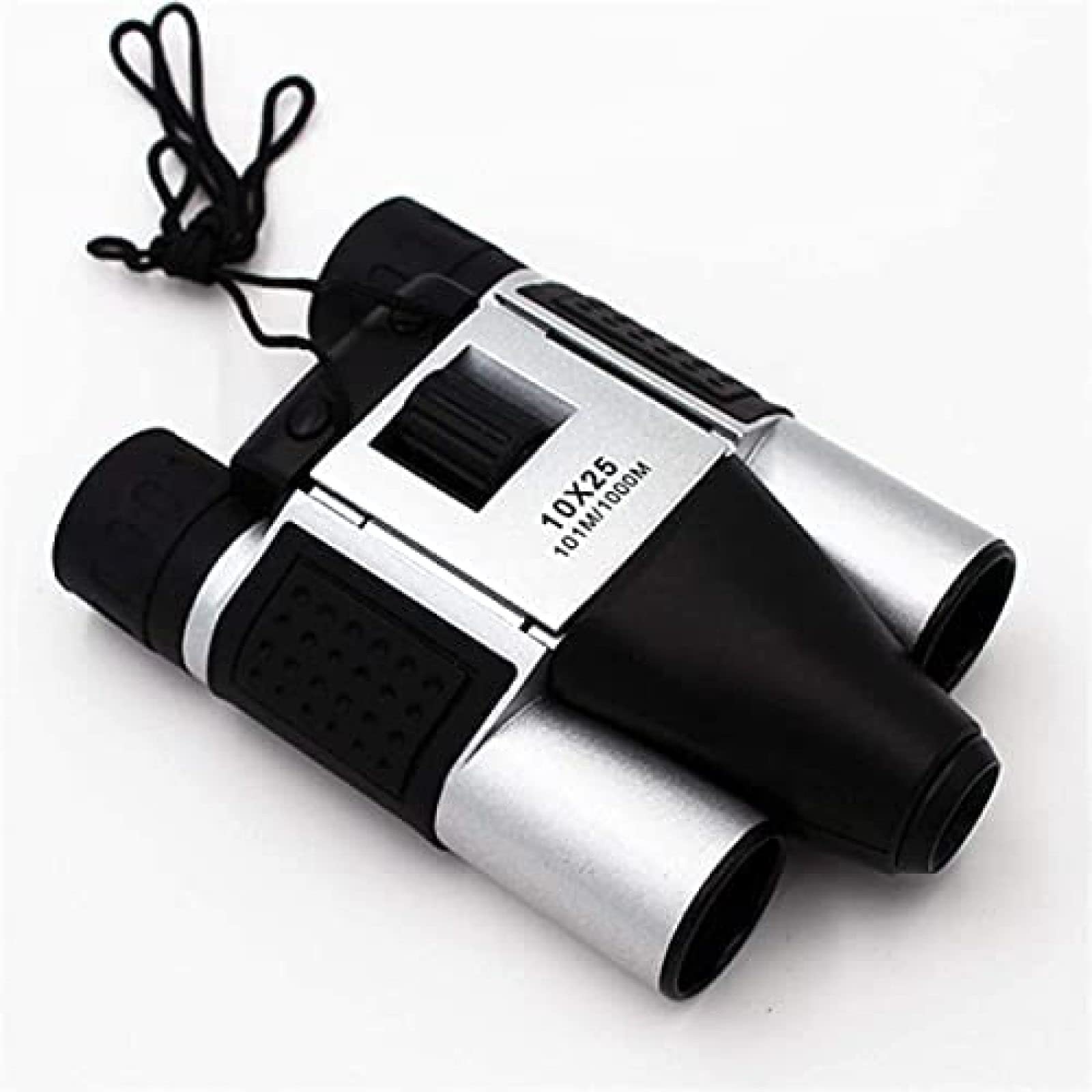 Binocolo per adulti 10X25 Fotocamera digitale 101M/1000M Usb per la registrazione di foto video turistiche