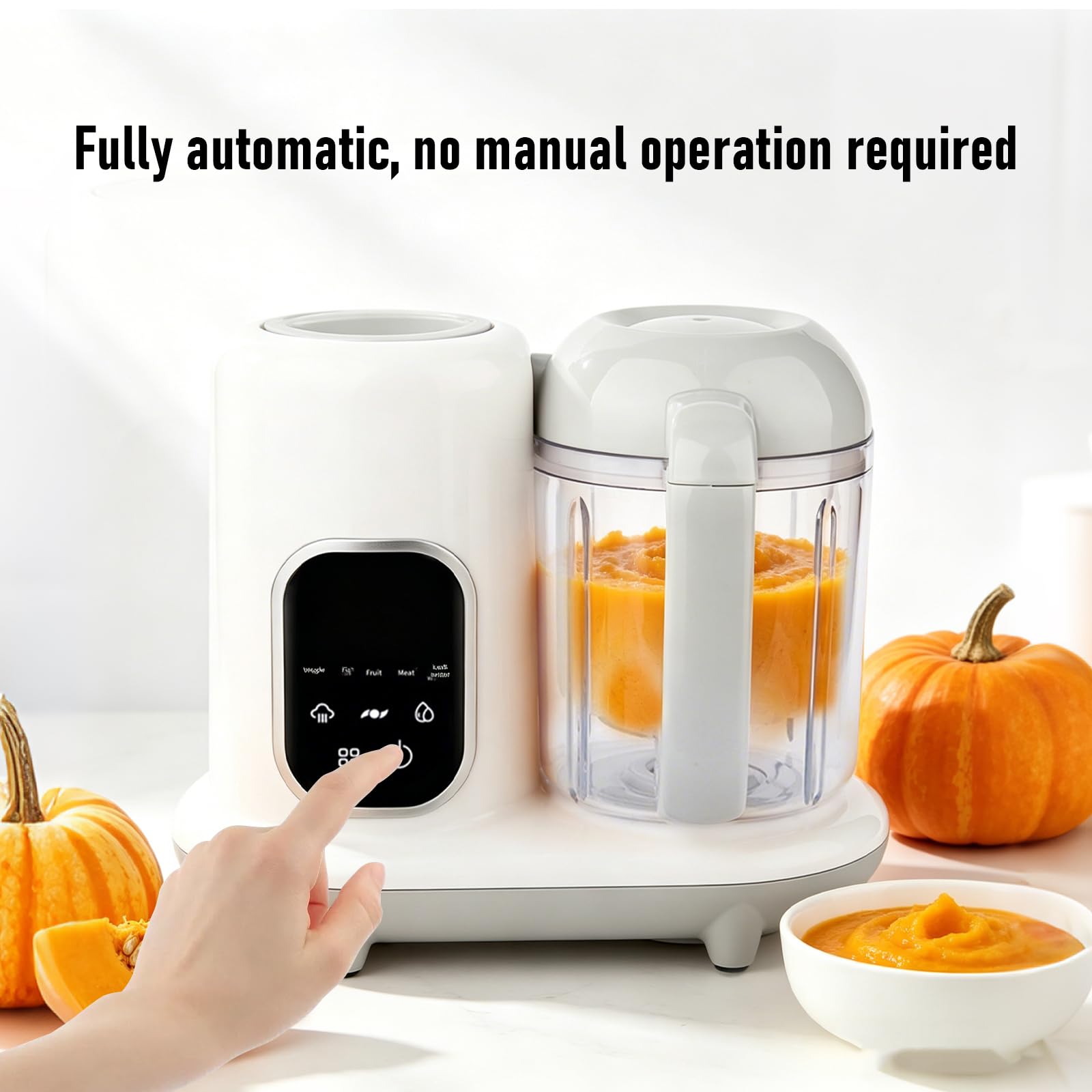 Robot de cocina batidora bebe con cesta de vapor,Robot multifunción para