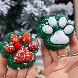 DIY Squishi Kit Cat Stress Toy Slow Rising Cute Aesthetic Pouch For Girls Toy For Relaxation And Squishi Toy (Red, 8cm)