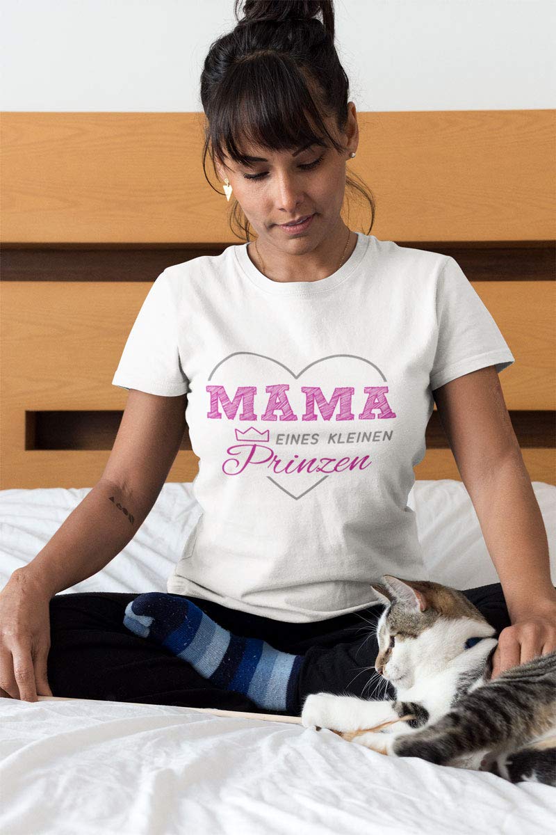 Shirtgeil Partner Geschenke zum Muttertag - Sohn Einer Königin Mama eines Prinzen