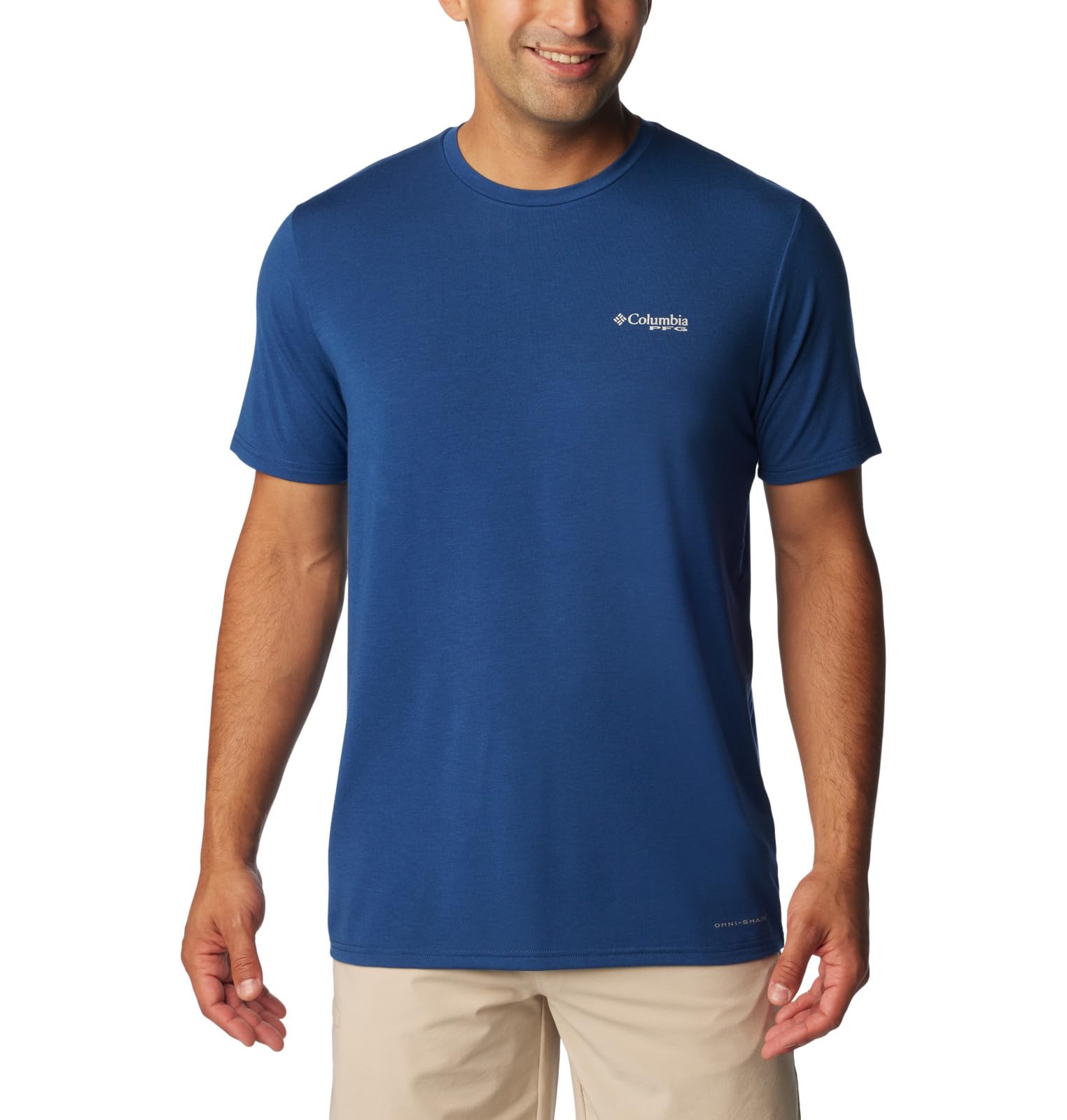 ColumbiaMen's PFG Fish Flag Tech Tee Ss