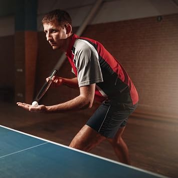 Win SPORTS 卓球台 パドルセット 格納式ネット付き どこでもプレー 卓球用パドル ラケット2個 ボール3個 収納ケース