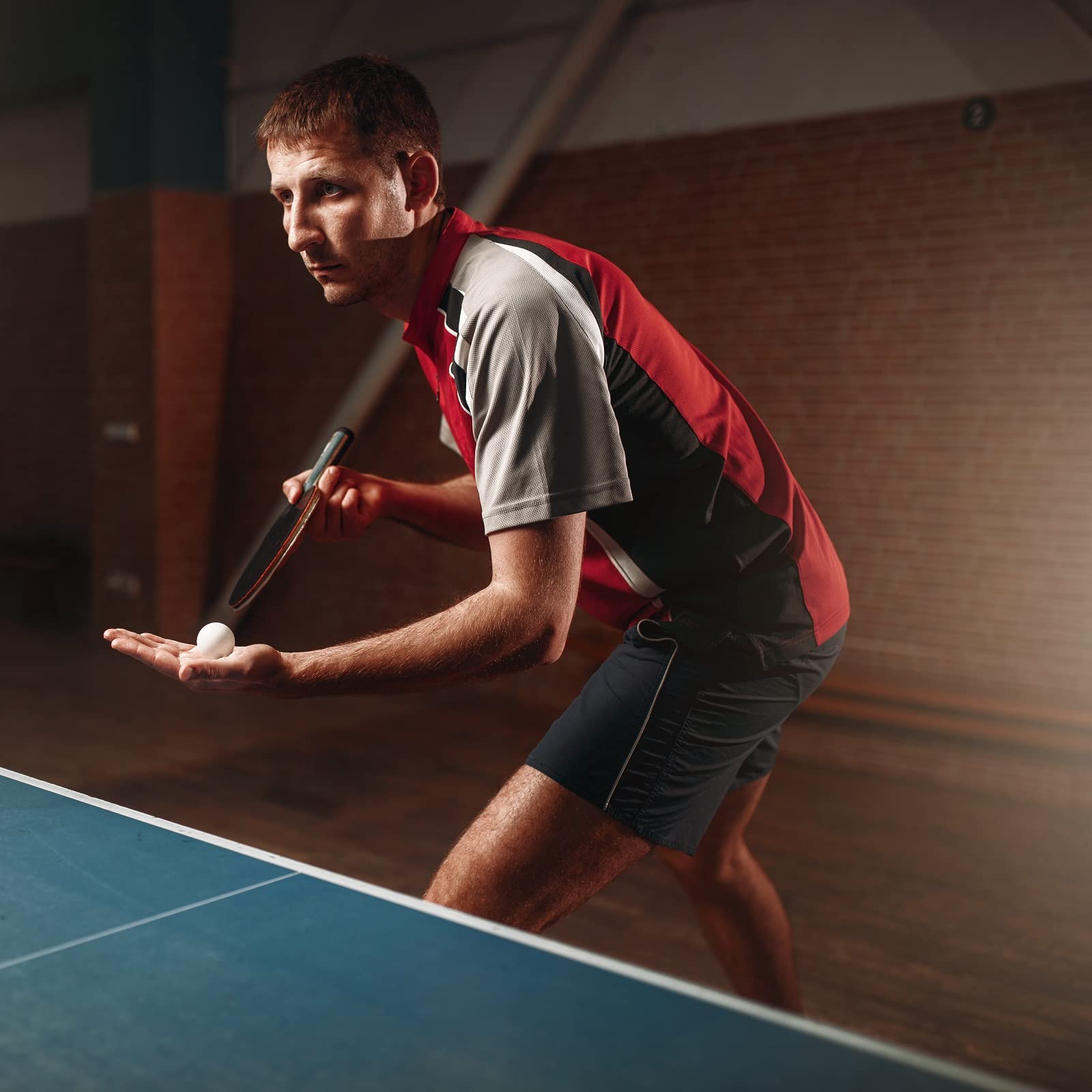 Juego de paletas de tenis de mesa con red retráctil, juega en cualquier lugar red de ping pong para cualquier mesa, 2 raquetas de pádel de tenis de mesa, 3 pelotas de ping pong, estuche de almacenamiento 4