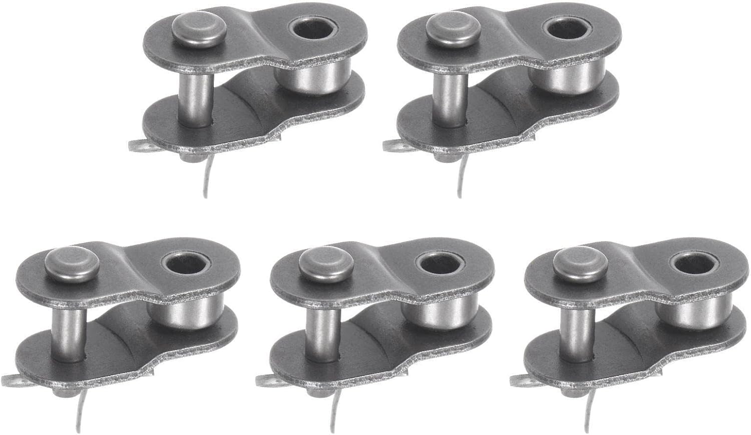 Toolparts And Accessories 5Pcs 05B Chain Offset Half Link Roller 5/16" Pitch Carbon Steel Split Links (#CN#130824-14816)