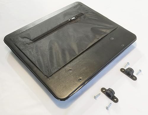 Miniatura 2 de Cojín de asiento con ruedas, asiento de repuesto para andador, asiento acolchado con soportes con bolsillo, 14 x 12.8 pulgadas. Piezas de repuesto