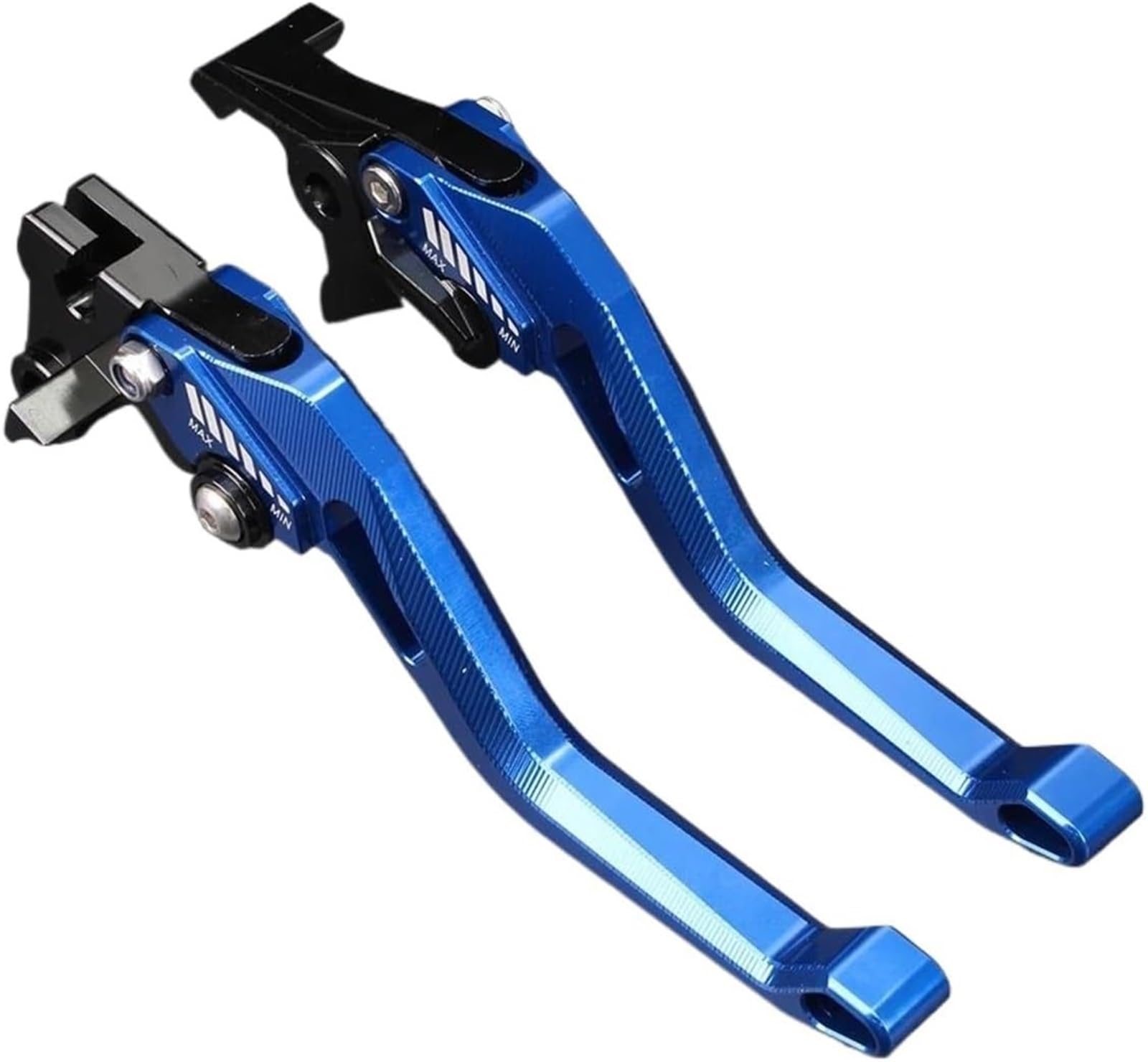 Palanca de freno de embrague azul para moto Kawasaki KLR650 de 1987 a 2005
