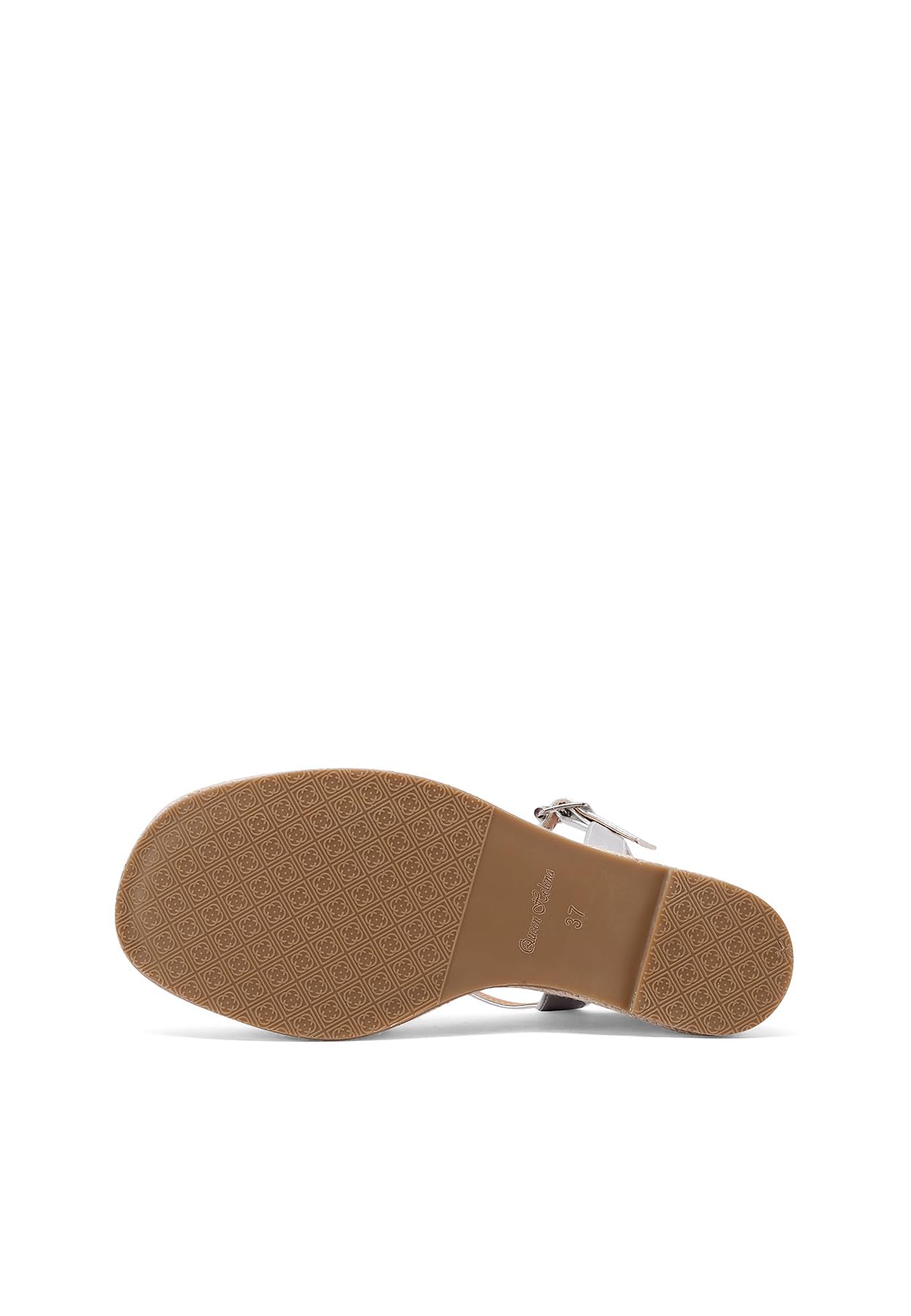QUEEN HELENA Zeppe con Strass Sandali Alti Platform con Cinturino Donna ZM9917