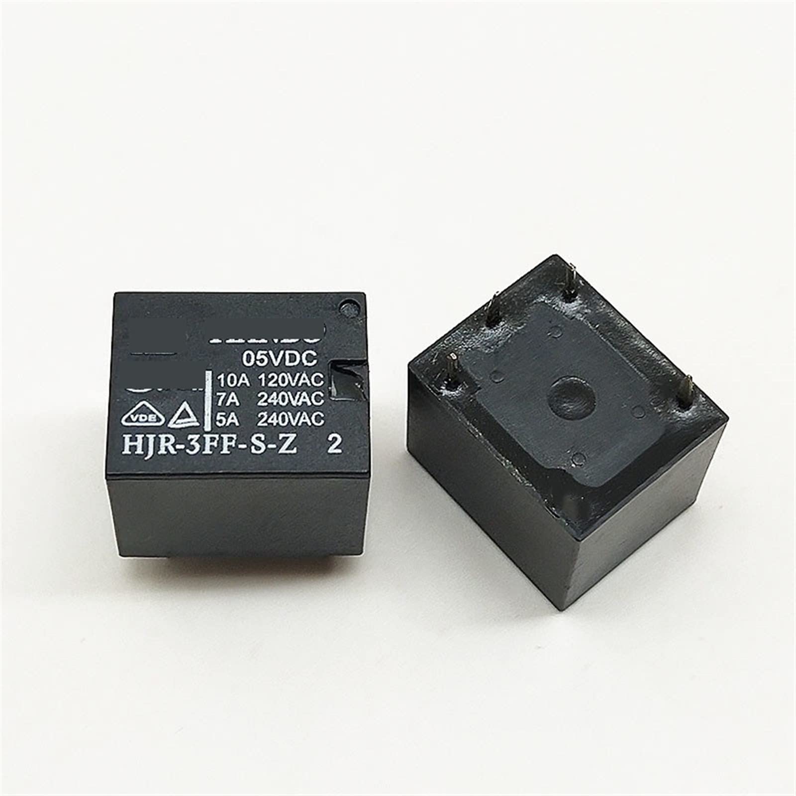 GJZIFGFWQ 10Pcs Relay HJR-3FF-S-H-5VDC Hjr-3ff-s-h-12vdc HJR-3FF-S-H-24VDC HJR 3FF S H 24V HJR-3FF-S-H 12V 4pin 10a(24V)