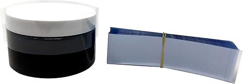 Banda retráctil perforada transparente para tarros Mason de 8 onzas de alto, 4 onzas cortas y de boca regular, se adapta a frascos de 2 12 a 2 34