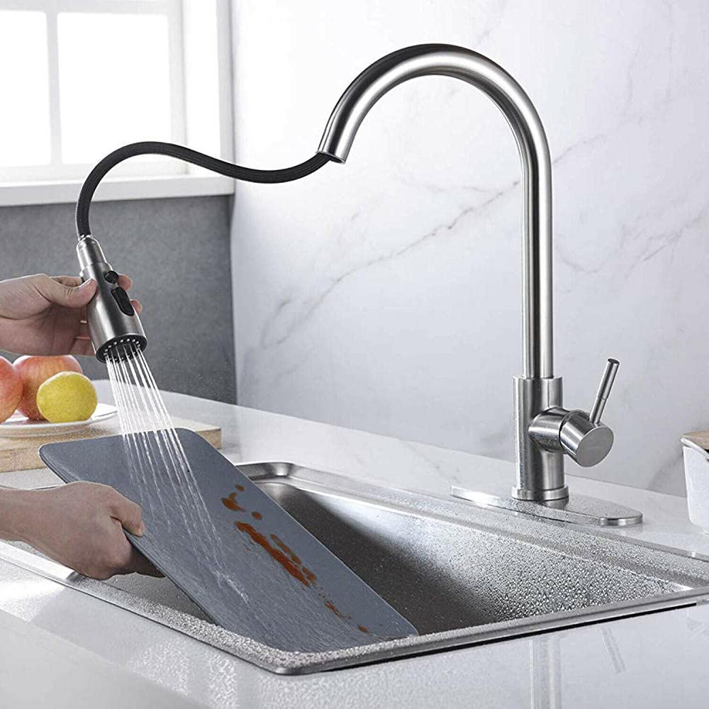 ZBBDFAZD Multifunction Kitchen Faucet Pull Out Sprayer tap