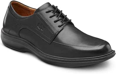 Chaussures Thérapeutiques Pour Diabétiques DR COMFORT - Taille 8.5 XW, Cuir Noir - Occasion