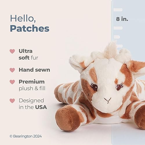 Miniatura 8 de Bearington Lil' Tracer - Dinosaurio de peluche con sonajero, 5 pulgadas