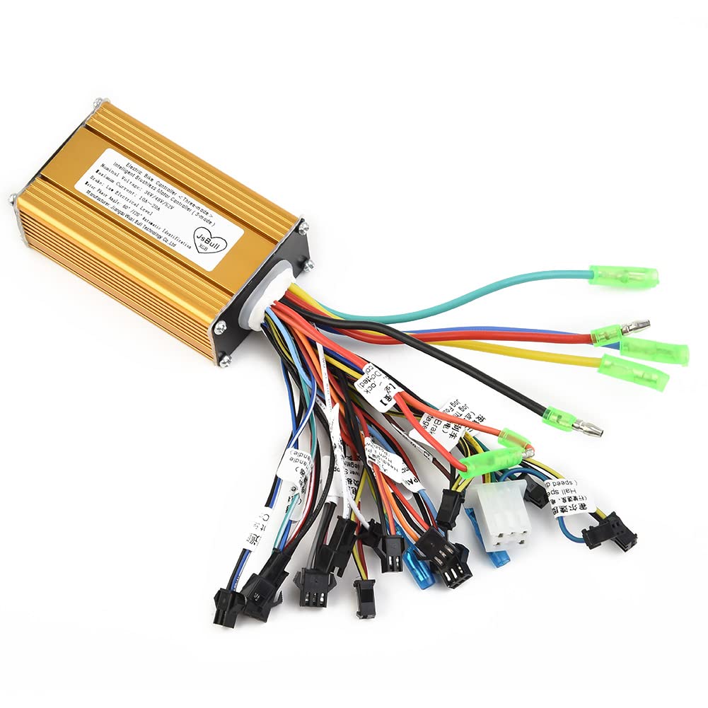 Centralina Monopattino Elettrico 36 48 52V Ebike Controller 350W Onda Sinusoidale Brushless Con Il Faro Scooter Elettrico Accessori