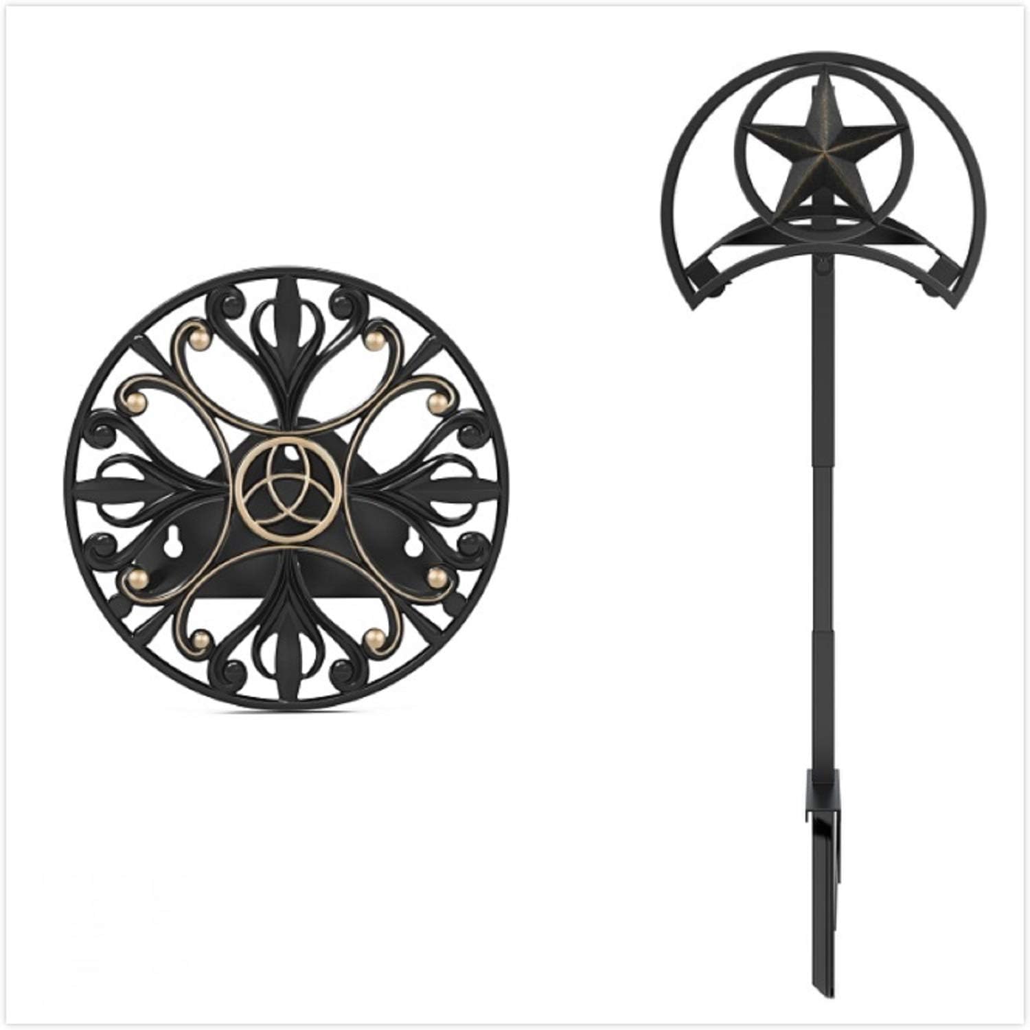 GOFORWILD Garden Hose Holder 7004 & Hose Stand 7010