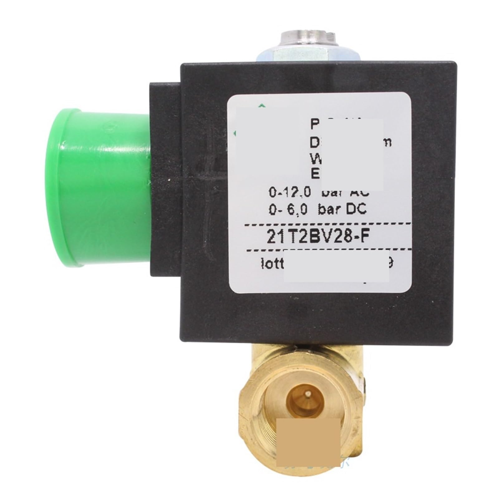 Électrovanne miniature action directe en laiton massif 21t2bv28-f DN6