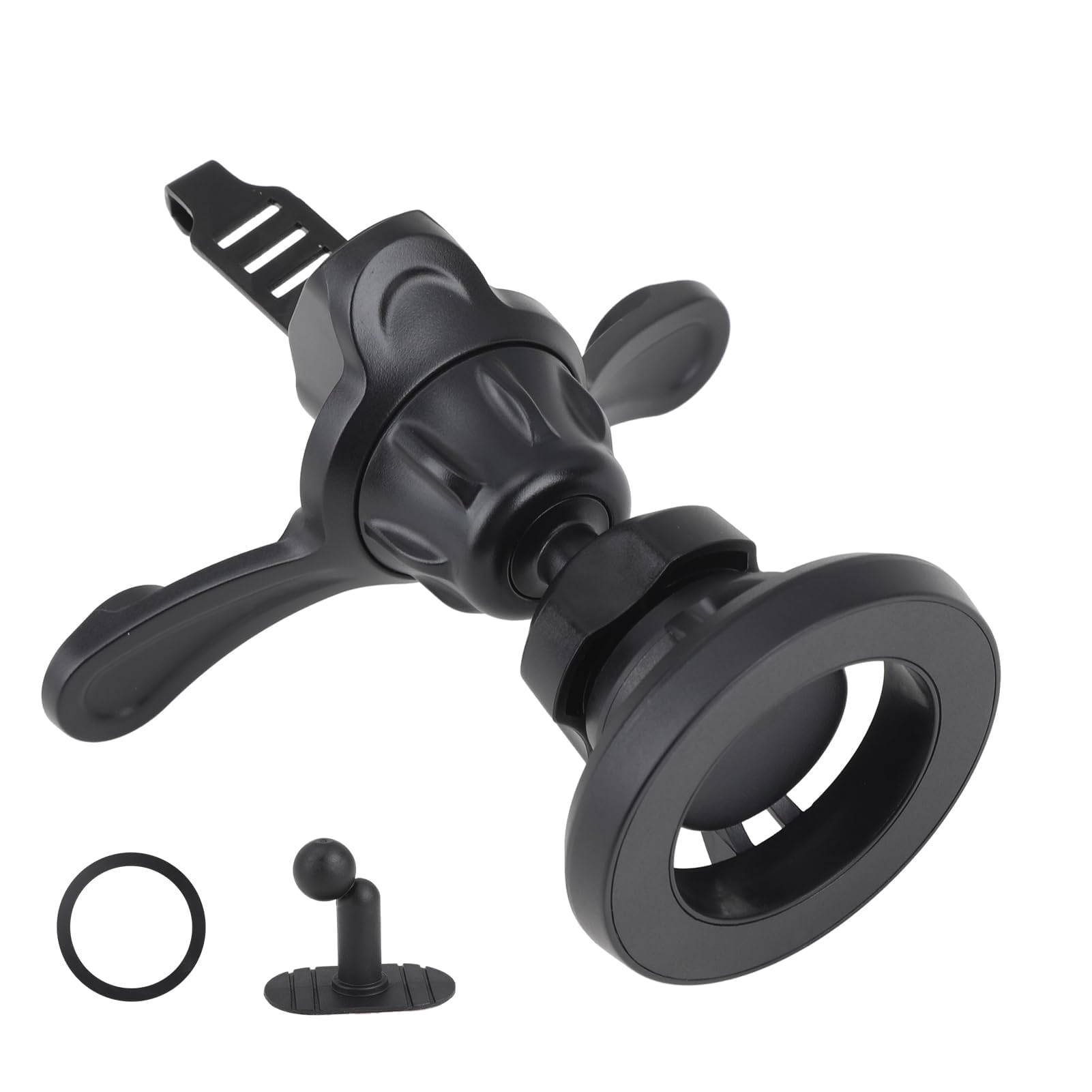 GlamHaven Magnetic Phone Car Mount for Magsafe, Phone Magnetic Car Holder Dashboard Phone Holder Car Phone Holder Air Vent for iPhone 15 Pro Plus Max 14 13 12 Series