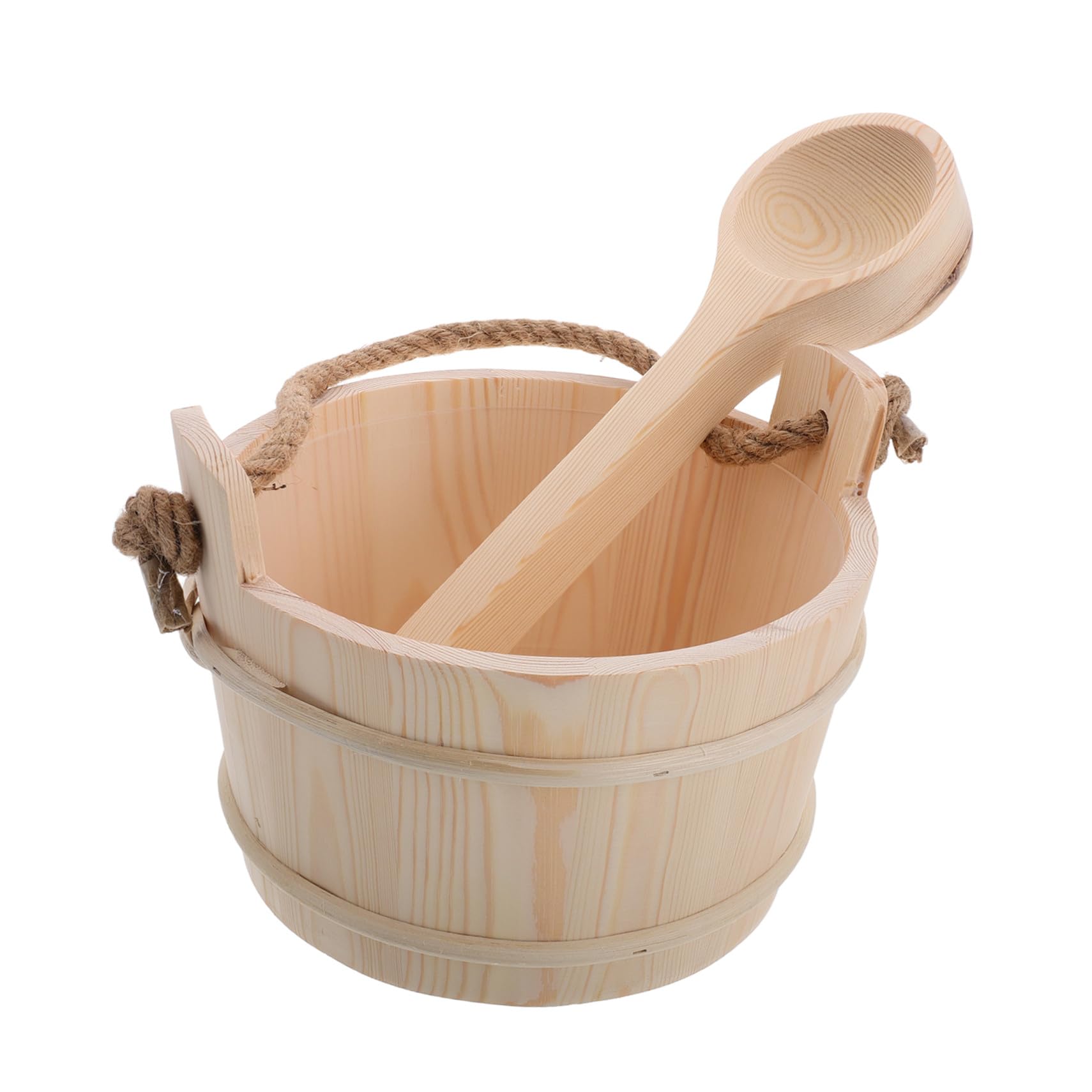 Sauna Eimer Satz mit Schöpfkelle für Spa und Bad