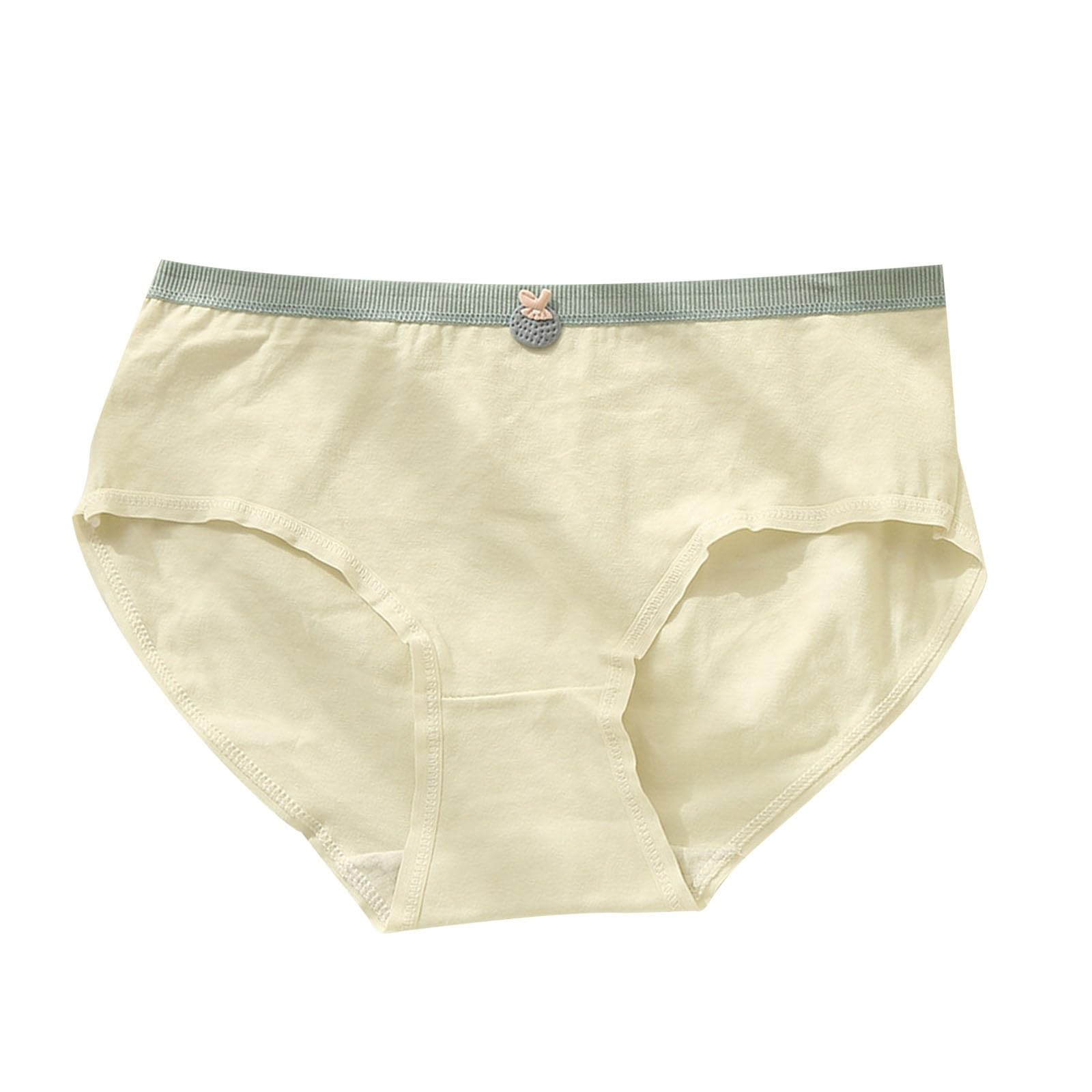 3-15 Girls Student Underwear Girls Breathable Mid Waist Student Full Crotch Pants