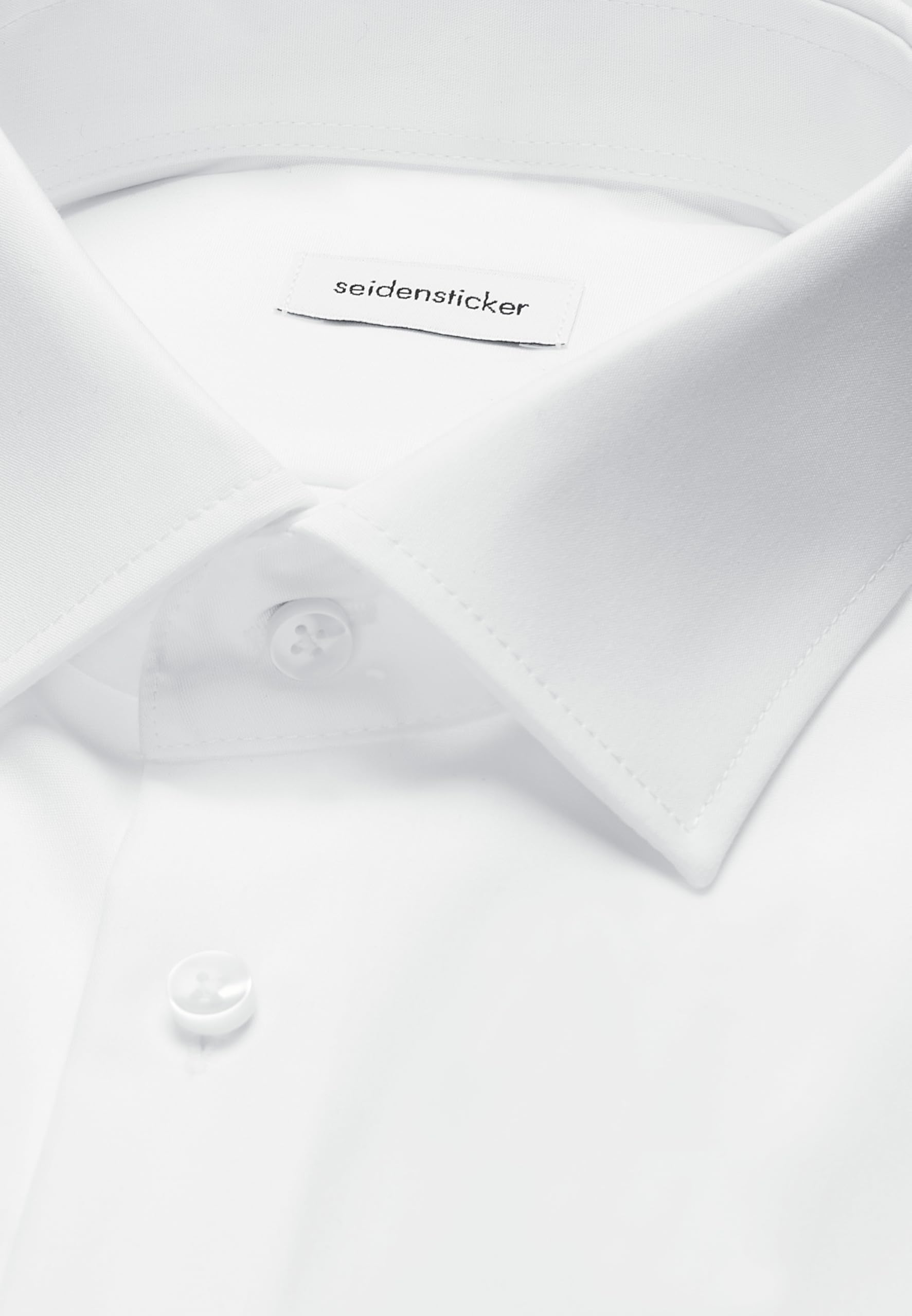 Seidensticker Men's Business Shirt - Slim fit - Non-Iron - Kent Collar - Long Sleeve - 100% Cotton